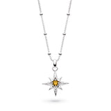 Kit Heath Céleste November Aurora Birthstone Citrine Necklace