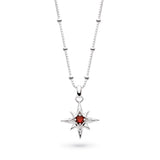 Kit Heath Céleste January Aurora Birthstone Garnet Necklace