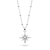Kit Heath Céleste April Aurora Birthstone Rock Crystal Necklace