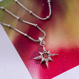 Kit Heath Céleste July Aurora Birthstone Synthetic Ruby Necklace