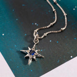 Kit Heath Céleste September Aurora Birthstone Synthetic Sapphire Necklace