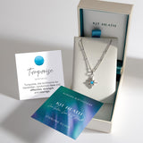 Kit Heath Céleste December Aurora Birthstone Synthetic Turquoise Necklace