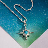 Kit Heath Céleste December Aurora Birthstone Synthetic Turquoise Necklace