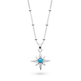 Kit Heath Céleste December Aurora Birthstone Synthetic Turquoise Necklace
