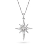 Kit Heath Céleste North Star Luxe Pavé Necklace