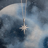 Kit Heath Céleste North Star Luxe Pavé Necklace