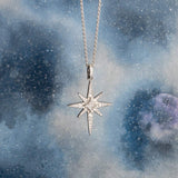 Kit Heath Céleste North Star Luxe Pavé Necklace