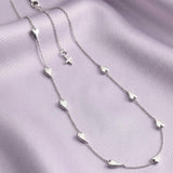 Kit Heath Desire Kiss Heart Station Necklace