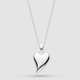 Kit Heath Desire Cherish Midi Heart Necklace 18"