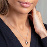 Kit Heath Desire Cherish Midi Heart Necklace 18"