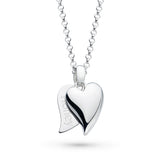 Kit Heath Desire Love Duet Heart Necklace