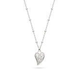Kit Heath Desire Kiss Precious Heart Ball Chain Necklace
