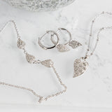 Kit Heath Desire Kiss Precious Heart Ball Chain Necklace