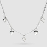 Kit Heath Desire Kiss Precious Heart Charm Necklace
