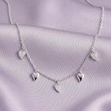 Kit Heath Desire Kiss Precious Heart Charm Necklace
