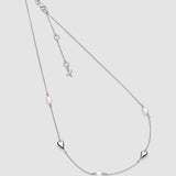Kit Heath Desire Kiss Pearl Station Necklace 18"