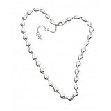 Kit Heath Desire Kiss Linking Hearts Collar Necklace