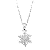 Dew Sparkle Snowflake Pendant