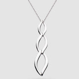 Kit Heath Entwine Twine Link Trio Necklace 18"