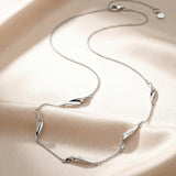 Kit Heath Serenity Curve Station Necklace 18"