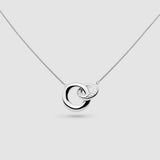 Kit Heath Bevel Cirque Link Pavé Necklace 17"