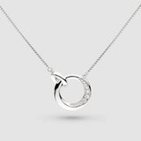Kit Heath Bevel Cirque Pavé Necklace 18"