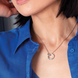 Kit Heath Bevel Cirque Pavé Necklace 18"