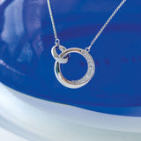 Kit Heath Bevel Cirque Pavé Necklace 18"