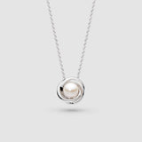 Kit Heath Bevel Trilogy Pearl Necklace 18"