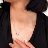 Kit Heath Bevel Trilogy Pearl Necklace 18"