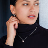 Kit Heath Bevel Trilogy Petite Necklace 17"