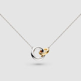 Kit Heath Bevel Cirque Link Golden Necklet 18"