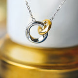 Kit Heath Bevel Cirque Link Golden Necklet 18"