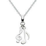 Dew Melody Musical Note Pendant