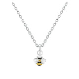 Dew Enamel Bee Pendant