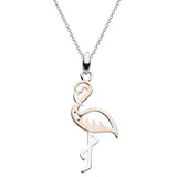 Dew Pretty Pink Flamingo Pendant