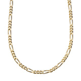 Dew Gold Plated Figaro Chain Necklace 18"