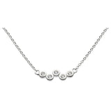 Dew Scatter CZ Necklace 18"