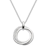 Dew Triple Rings CZ Pendant