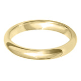 Yellow Gold Paris Profile Wedding Rings