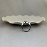 Platinum Bow Ring