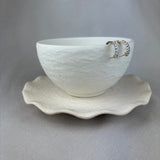 9ct Yellow Gold Diamond Huggie Hoop Earrings 0.50ct 15mm