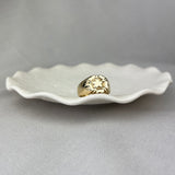 9ct Yellow Gold Yorkshire Rose Signet Ring