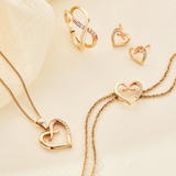 Clogau Forever Yours 9ct Gold Diamond Kiss Pendant