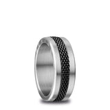 Bering Arctic Symphony Slim Stacking Ring