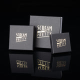 Scream Pretty Hannah Martin Pearl Sparkle Flat Back Single Stud Earring