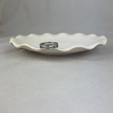 Stainless Steel Diamond Brushed Openwork Band Ring 4mm SALE