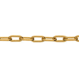 9ct Yellow Gold Long Chain Link Bracelet