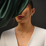 Clogau Nature's Wonder 9ct Gold Pearl Lily of the Valley Necklace SALE