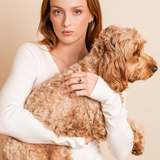 Clogau Paw Prints 9ct Gold Diamond Ring